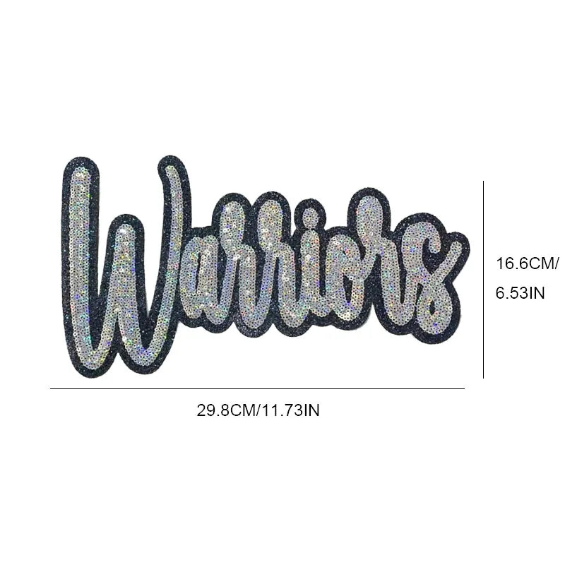 Gators Tigers Sequin Patch