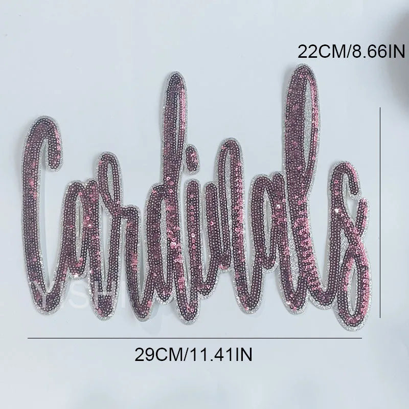 Gators Tigers Sequin Patch