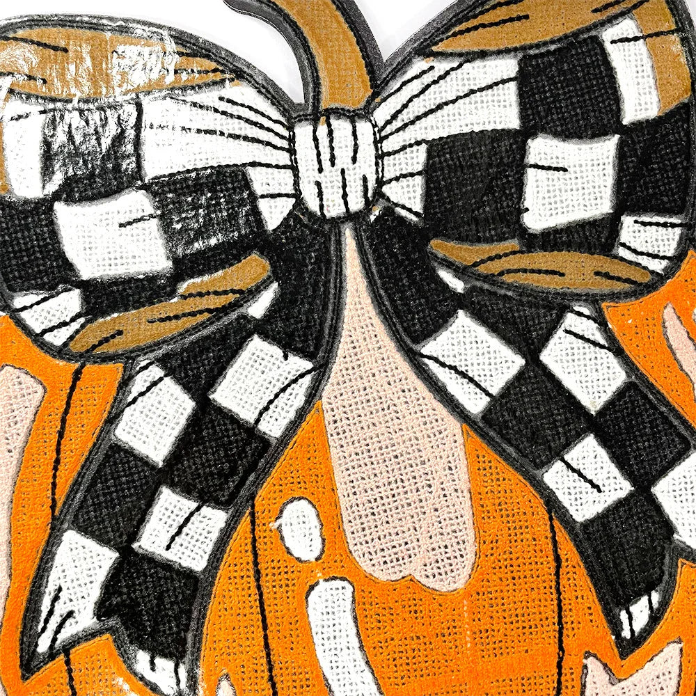 Wholesale Big Halloween Chenille Patches Iron on Cute Fall Season Sequin Ghost Bow Pumpkin Chenille Patches for Women Sweatshirt