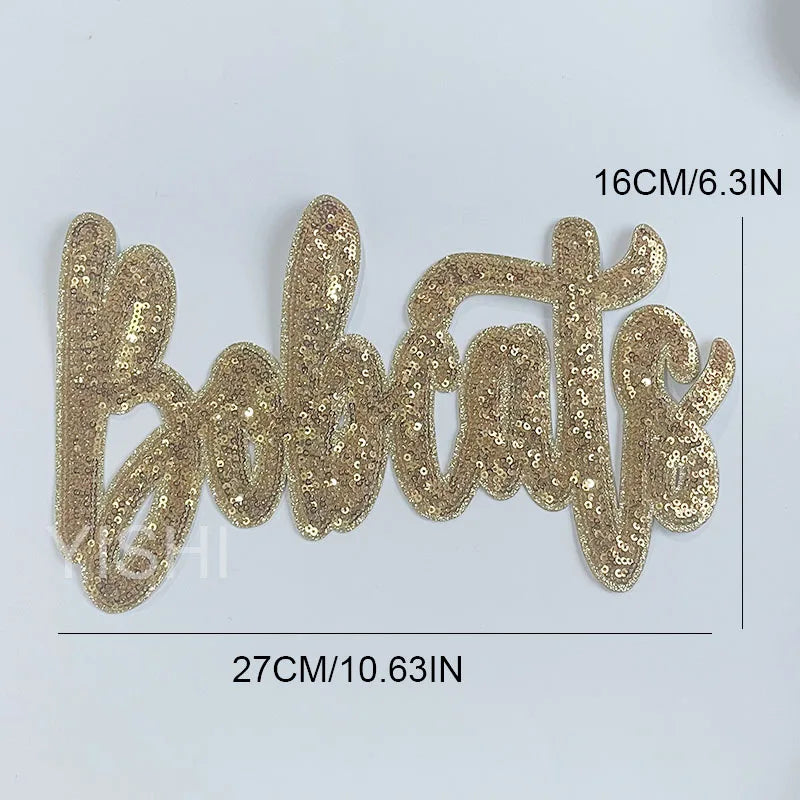 Gators Tigers Sequin Patch