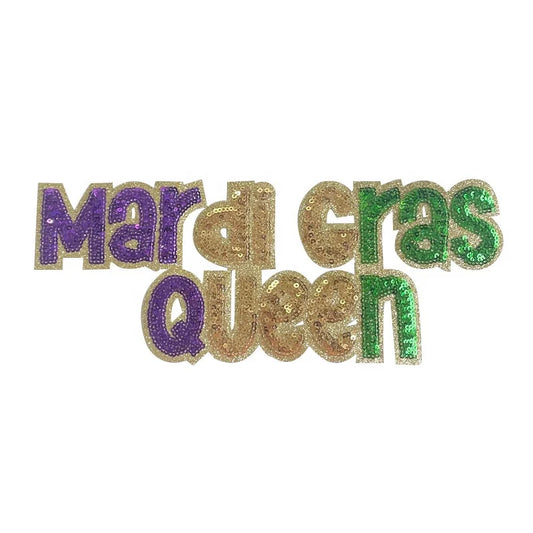 Big Sequin Mardi Gras Patches