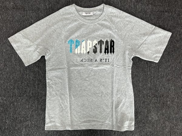 604-Trapstar t shirt and short Gray - Image 10