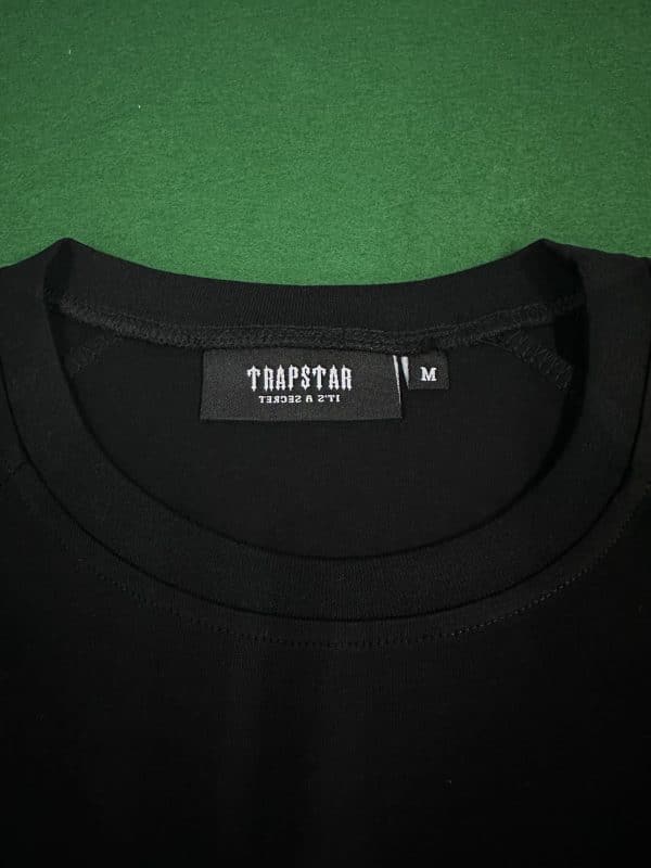 607-Trapstar t shirt and short black - Image 10