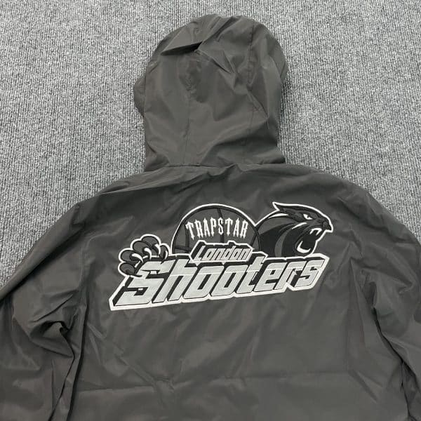 Black Reflective Tiger Hooded Jacket - Image 3