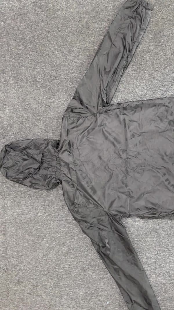 JK25-Black irongate T Jacquard windbreaker - Image 3