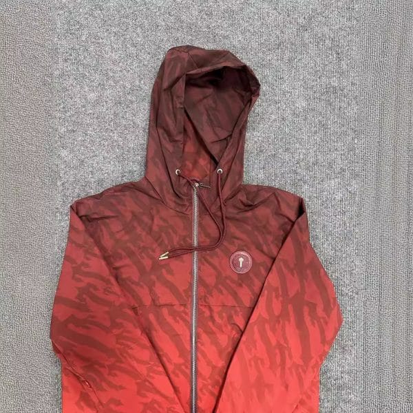 JK22-IRONGATE T WINDBREAKER - RED - Image 3