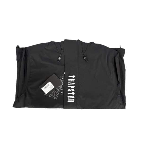 JK28-DECODED WINDBREAKER - BLACK/WHITE - Image 6