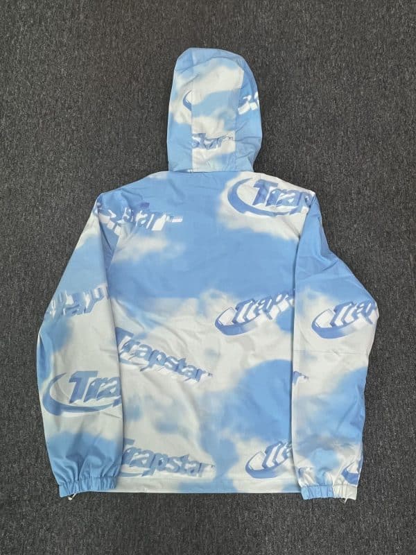 CG-Blue Printed Windbreaker - Image 7