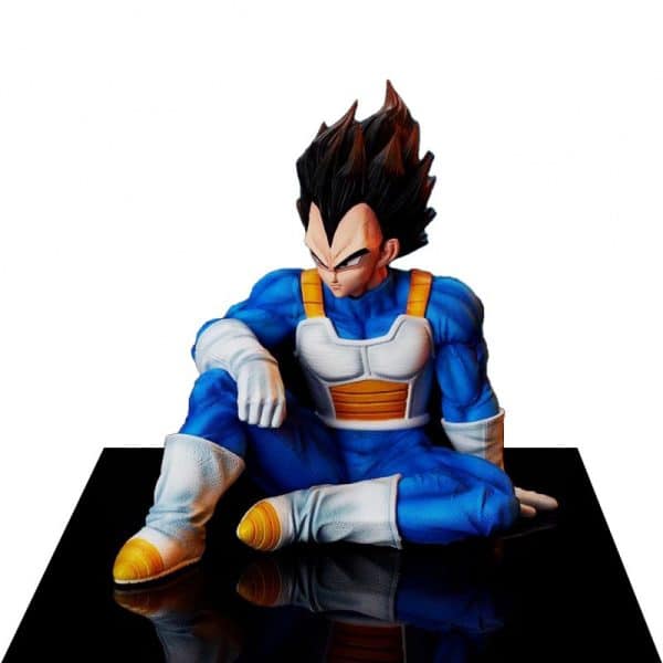 Bag-packed sitting Vegeta [15cm high] - Image 2