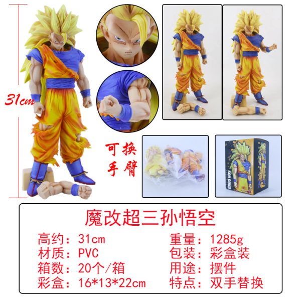 Super Saiyan 3 Goku（31cm in height） - Image 7