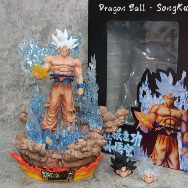 FC Ultra Instinct Goku [about 33cm] three-head sculpture/color box - Image 4