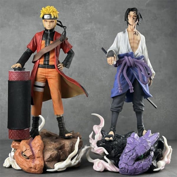 Floor scroll Naruto Sage mode Naruto Base seal Sasuke Resonance model（42cm height）