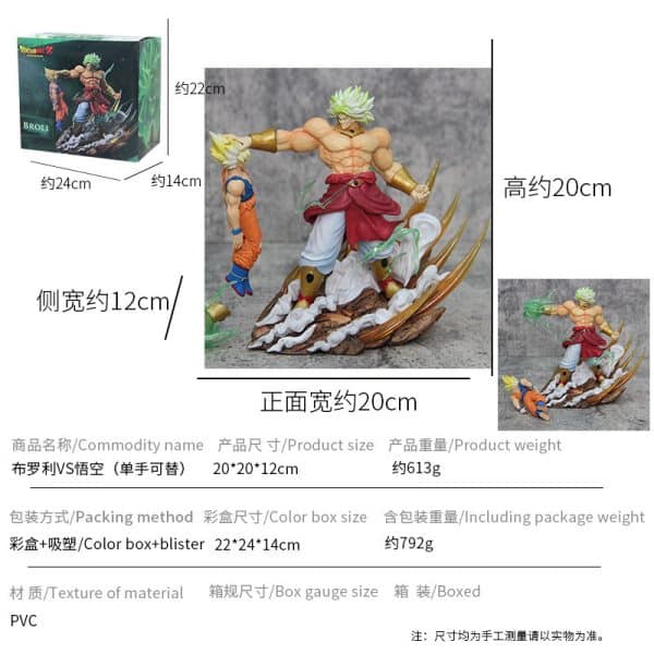 Broly vs Goku [Height 20cm] Color Box - Image 6