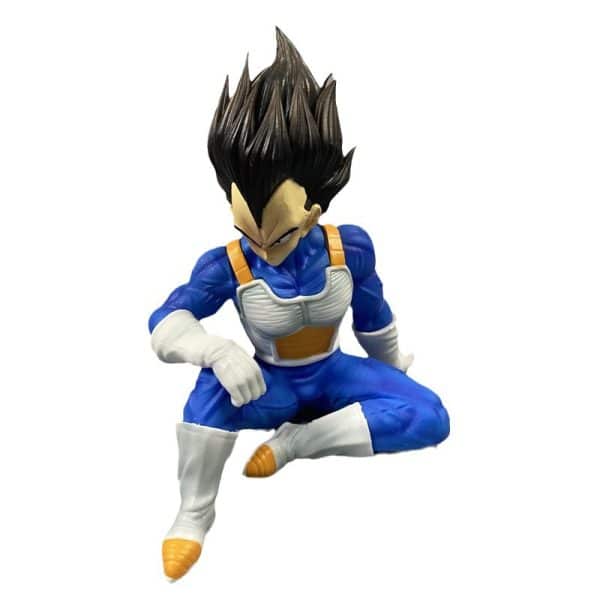 Bag-packed sitting Vegeta [15cm high]